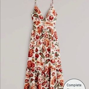 NWOT Abercrombie & Fitch Women’s Button Through Maxi Dress